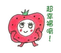 Strawberry's  life sticker #9825838