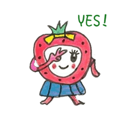 Strawberry's  life sticker #9825839