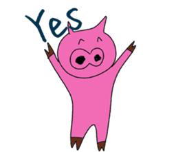 buta no bu-chan sticker #9826088