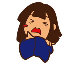 Snow Child Winter sticker #9826206