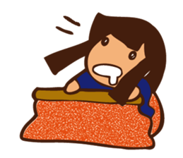 Snow Child Winter sticker #9826214