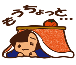 Snow Child Winter sticker #9826215