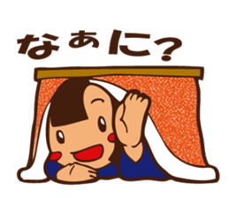 Snow Child Winter sticker #9826216