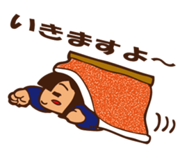 Snow Child Winter sticker #9826217