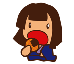 Snow Child Winter sticker #9826221