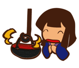 Snow Child Winter sticker #9826222