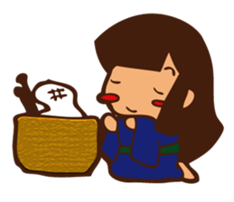 Snow Child Winter sticker #9826223