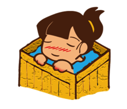 Snow Child Winter sticker #9826224