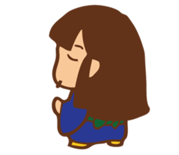 Snow Child Winter sticker #9826234