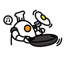 Egg Robots sticker #9826320
