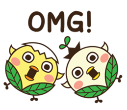 Baby Biyo Birds sticker #9826676