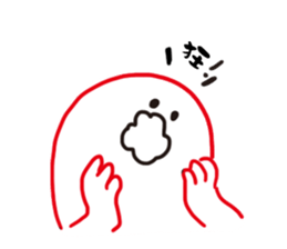Gregarious person sticker #9827456