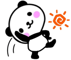 cute Panda1 sticker #9827488