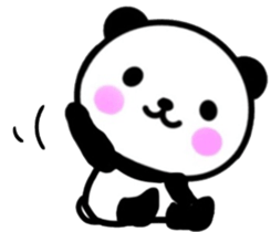 cute Panda1 sticker #9827495