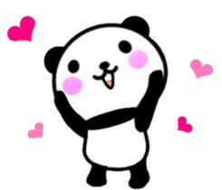 cute Panda1 sticker #9827502