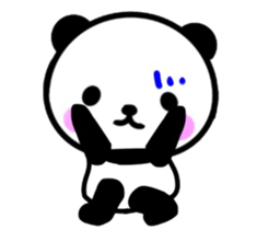 cute Panda1 sticker #9827505
