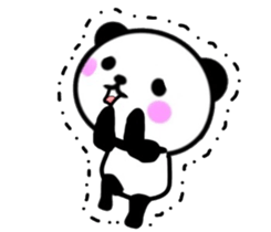 cute Panda1 sticker #9827507