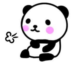 cute Panda1 sticker #9827510
