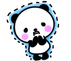 cute Panda1 sticker #9827512
