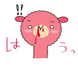 alpaca  Sticker sticker #9827546