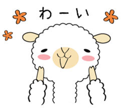 alpaca  Sticker sticker #9827556