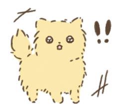 Wonderful every day with the cute puppy. sticker #9827920