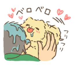 Wonderful every day with the cute puppy. sticker #9827942