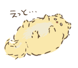 Wonderful every day with the cute puppy. sticker #9827954