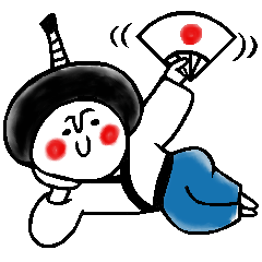 Warrior's Japanese lord sticker