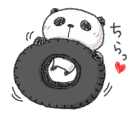 Everybody loves Panda sticker #9828288