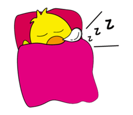 Naughty duck sticker #9828701