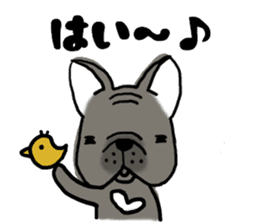 Frenchbulldog of ROSSI 2 sticker #9828739