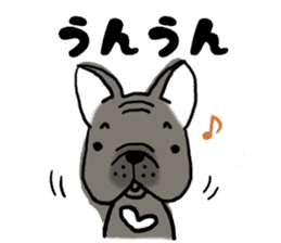 Frenchbulldog of ROSSI 2 sticker #9828740