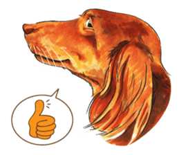 Team Dachs Dachshund! sticker #9829001
