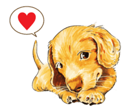 Team Dachs Dachshund! sticker #9829003
