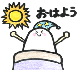 Japanese egg girl sticker #9829583