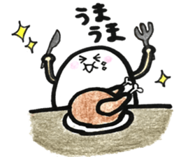 Japanese egg girl sticker #9829588