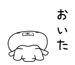 Dialect rabbit [hida] sticker #9829682