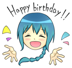 People of Ichinoseki Yukun,Ayasan,Momo sticker #9829841