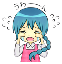 People of Ichinoseki Yukun,Ayasan,Momo sticker #9829844