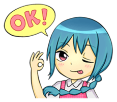 People of Ichinoseki Yukun,Ayasan,Momo sticker #9829850