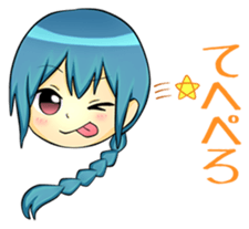 People of Ichinoseki Yukun,Ayasan,Momo sticker #9829855