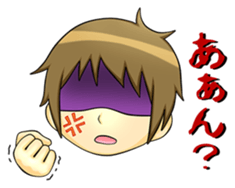 People of Ichinoseki Yukun,Ayasan,Momo sticker #9829862