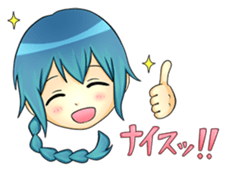 People of Ichinoseki Yukun,Ayasan,Momo sticker #9829876