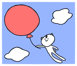 Stylish pretty Cat sticker #9830041