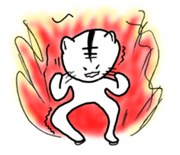 Stylish pretty Cat sticker #9830042