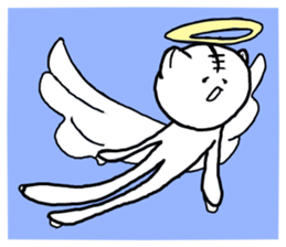 Stylish pretty Cat sticker #9830059