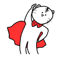 Stylish pretty Cat sticker #9830062