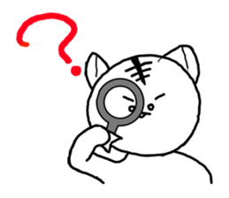 Stylish pretty Cat sticker #9830067