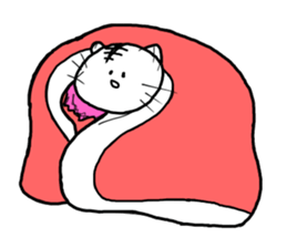 Stylish pretty Cat sticker #9830071